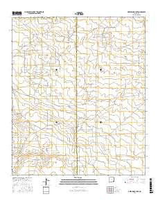 Greenwood Lake New Mexico Current topographic map, 1:24000 scale, 7.5 X 7.5 Minute, Year 2017