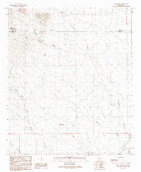 Greg Hills New Mexico Historical topographic map, 1:24000 scale, 7.5 X 7.5 Minute, Year 1989