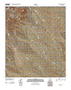 Greg Hills New Mexico Historical topographic map, 1:24000 scale, 7.5 X 7.5 Minute, Year 2010