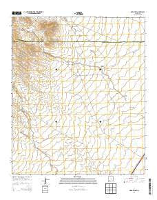 Greg Hills New Mexico Historical topographic map, 1:24000 scale, 7.5 X 7.5 Minute, Year 2013