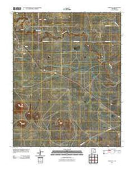 Grenville New Mexico Historical topographic map, 1:24000 scale, 7.5 X 7.5 Minute, Year 2010
