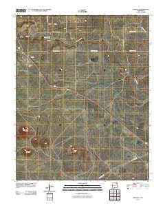Grenville New Mexico Historical topographic map, 1:24000 scale, 7.5 X 7.5 Minute, Year 2010