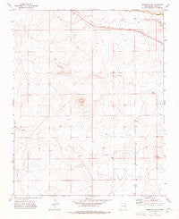 Grenville SW New Mexico Historical topographic map, 1:24000 scale, 7.5 X 7.5 Minute, Year 1973