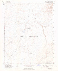 Grey Hill Spring New Mexico Historical topographic map, 1:24000 scale, 7.5 X 7.5 Minute, Year 1966