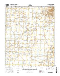Grey Hill Spring New Mexico Current topographic map, 1:24000 scale, 7.5 X 7.5 Minute, Year 2017
