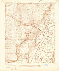 Griegos New Mexico Historical topographic map, 1:24000 scale, 7.5 X 7.5 Minute, Year 1934