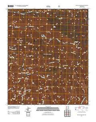 Grouse Mountain New Mexico Historical topographic map, 1:24000 scale, 7.5 X 7.5 Minute, Year 2011