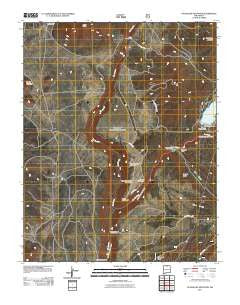 Guadalupe Mountain New Mexico Historical topographic map, 1:24000 scale, 7.5 X 7.5 Minute, Year 2011