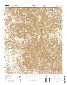 Guadalupe Spring New Mexico Historical topographic map, 1:24000 scale, 7.5 X 7.5 Minute, Year 2013