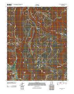 Guadalupita New Mexico Historical topographic map, 1:24000 scale, 7.5 X 7.5 Minute, Year 2010