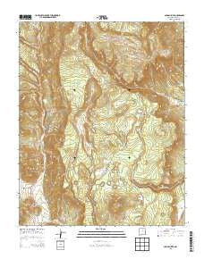 Guadalupita New Mexico Historical topographic map, 1:24000 scale, 7.5 X 7.5 Minute, Year 2013