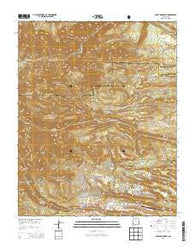 Guaje Mountain New Mexico Historical topographic map, 1:24000 scale, 7.5 X 7.5 Minute, Year 2013