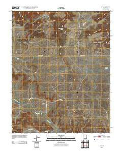 Guy New Mexico Historical topographic map, 1:24000 scale, 7.5 X 7.5 Minute, Year 2010