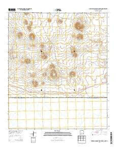 Guzmans Lookout Mountain New Mexico Historical topographic map, 1:24000 scale, 7.5 X 7.5 Minute, Year 2013