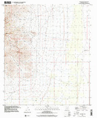 Gym Peak New Mexico Historical topographic map, 1:24000 scale, 7.5 X 7.5 Minute, Year 1996