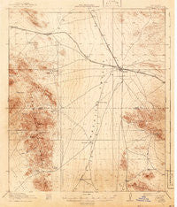 Hachita New Mexico Historical topographic map, 1:62500 scale, 15 X 15 Minute, Year 1918