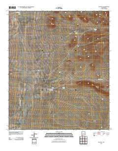 Hachita New Mexico Historical topographic map, 1:24000 scale, 7.5 X 7.5 Minute, Year 2010