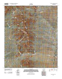 Hachita Peak New Mexico Historical topographic map, 1:24000 scale, 7.5 X 7.5 Minute, Year 2010