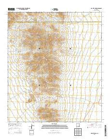 Hachita Peak New Mexico Historical topographic map, 1:24000 scale, 7.5 X 7.5 Minute, Year 2013