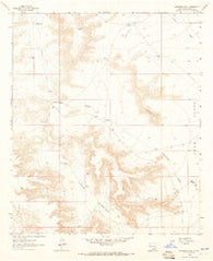 Hackberry Hill New Mexico Historical topographic map, 1:24000 scale, 7.5 X 7.5 Minute, Year 1963