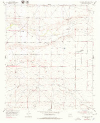 Hackberry Ranch New Mexico Historical topographic map, 1:24000 scale, 7.5 X 7.5 Minute, Year 1959