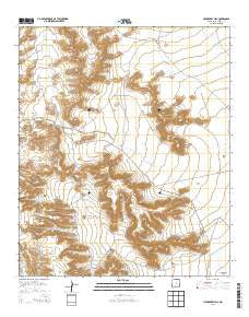 Hackberry Hill New Mexico Historical topographic map, 1:24000 scale, 7.5 X 7.5 Minute, Year 2013