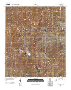 Hackberry Lake New Mexico Historical topographic map, 1:24000 scale, 7.5 X 7.5 Minute, Year 2010