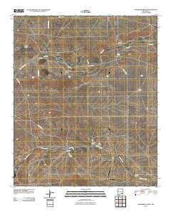 Hackberry Ranch New Mexico Historical topographic map, 1:24000 scale, 7.5 X 7.5 Minute, Year 2010