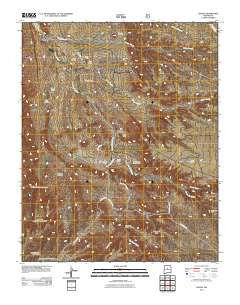 Hagan New Mexico Historical topographic map, 1:24000 scale, 7.5 X 7.5 Minute, Year 2011