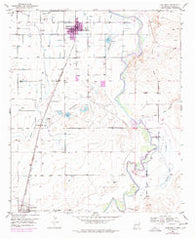 Hagerman New Mexico Historical topographic map, 1:24000 scale, 7.5 X 7.5 Minute, Year 1951