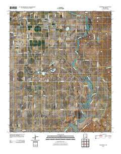 Hagerman New Mexico Historical topographic map, 1:24000 scale, 7.5 X 7.5 Minute, Year 2010