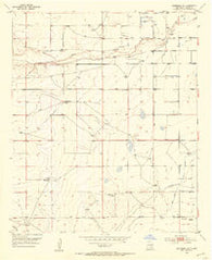 Hagerman SW New Mexico Historical topographic map, 1:24000 scale, 7.5 X 7.5 Minute, Year 1952