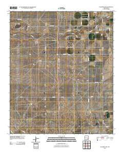 Hagerman SW New Mexico Historical topographic map, 1:24000 scale, 7.5 X 7.5 Minute, Year 2010