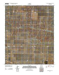 Hammond Ranch New Mexico Historical topographic map, 1:24000 scale, 7.5 X 7.5 Minute, Year 2010