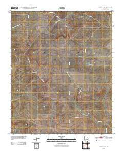 Harben Lake New Mexico Historical topographic map, 1:24000 scale, 7.5 X 7.5 Minute, Year 2010