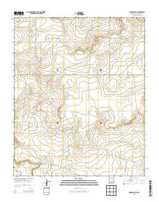 Harben Lake New Mexico Historical topographic map, 1:24000 scale, 7.5 X 7.5 Minute, Year 2013