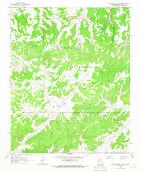 Hard Ground Flats New Mexico Historical topographic map, 1:24000 scale, 7.5 X 7.5 Minute, Year 1963