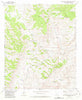 Hardscrabble Mountains New Mexico Historical topographic map, 1:24000 scale, 7.5 X 7.5 Minute, Year 1981