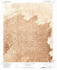 Harriet Ranch New Mexico Historical topographic map, 1:24000 scale, 7.5 X 7.5 Minute, Year 1981