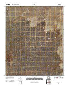 Harriet Ranch New Mexico Historical topographic map, 1:24000 scale, 7.5 X 7.5 Minute, Year 2010