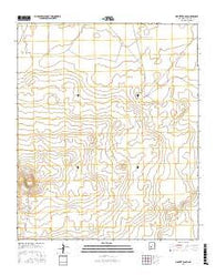 Harriet Ranch New Mexico Current topographic map, 1:24000 scale, 7.5 X 7.5 Minute, Year 2017