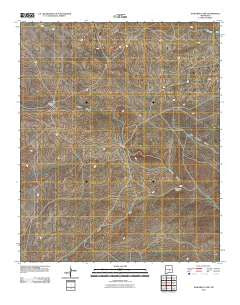 Hasperos Camp New Mexico Historical topographic map, 1:24000 scale, 7.5 X 7.5 Minute, Year 2010