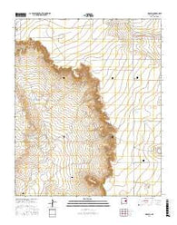 Hassell New Mexico Current topographic map, 1:24000 scale, 7.5 X 7.5 Minute, Year 2017