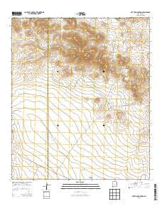 Hat Top Mountain New Mexico Historical topographic map, 1:24000 scale, 7.5 X 7.5 Minute, Year 2013