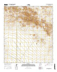 Hat Top Mountain New Mexico Current topographic map, 1:24000 scale, 7.5 X 7.5 Minute, Year 2017