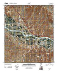 Hatch New Mexico Historical topographic map, 1:24000 scale, 7.5 X 7.5 Minute, Year 2010
