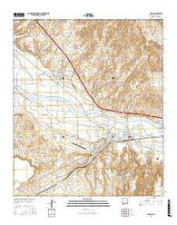 Hatch New Mexico Current topographic map, 1:24000 scale, 7.5 X 7.5 Minute, Year 2017