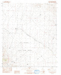 Hatchet Ranch New Mexico Historical topographic map, 1:24000 scale, 7.5 X 7.5 Minute, Year 1982