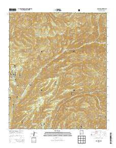 Hay Mesa New Mexico Historical topographic map, 1:24000 scale, 7.5 X 7.5 Minute, Year 2013