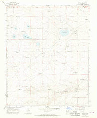 Hayden New Mexico Historical topographic map, 1:24000 scale, 7.5 X 7.5 Minute, Year 1966